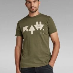 G-Star T-Shirt - Shadow Olive - D21182-336-B230