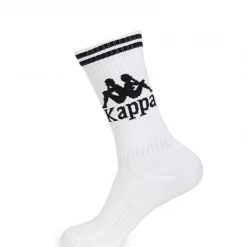 Kappa Socks - Authentic Aster 1Pack - White-Black