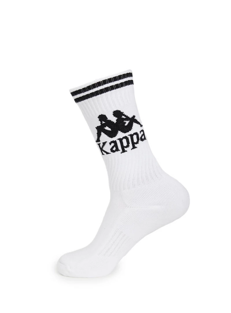 Kappa Socks - Authentic Aster 1Pack - White-Black 1 Kappa Socks - Authentic Aster 1Pack - White-Black