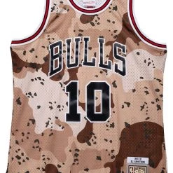 Mitchell & Ness Jersey - Chicago Bulls 1990 Bj Armstrong - Camo Reflective - TFSM1115 Shop All