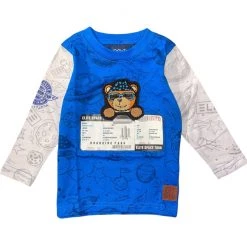 Elite Kids Shirt - Bear - Royal Blue - 4054-JR