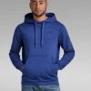 G-star G Star Hoodie - Premium Core - Ballpen Blue - D16121-C235