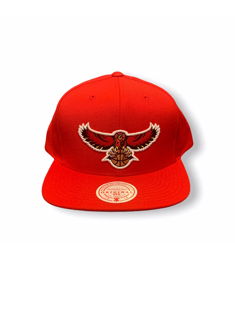 Mitchell & Ness Snapback - Team Ground Atlanta Hawks - Red - MM18841 1 Mitchell & Ness Snapback - Team Ground Atlanta Hawks - Red - MM18841