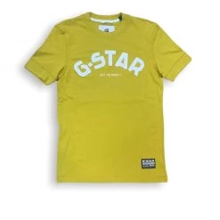 G-Star T-Shirt - Logo Slim - Green Sulphur - D17654-C336-5164