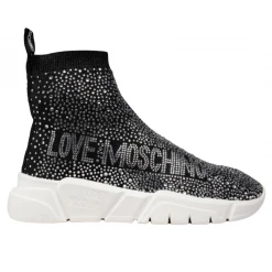 Love Moschino Women Shoes - Shiny Stones Sock Design Shop All