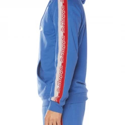 Kappa Sweatsuit - Logo Tape Dapet - Blue - 33194WW Shop All 8 Kappa Sweatsuit - Logo Tape Dapet - Blue - 33194WW Shop All