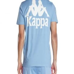 Shop All Kappa T-Shirt - Authentic Ables - Blue Dusk - 351B7HW