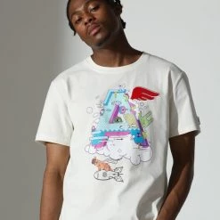 New Arrivals Fifth Loop T-Shirt - Ace - Vanilla - FLT211