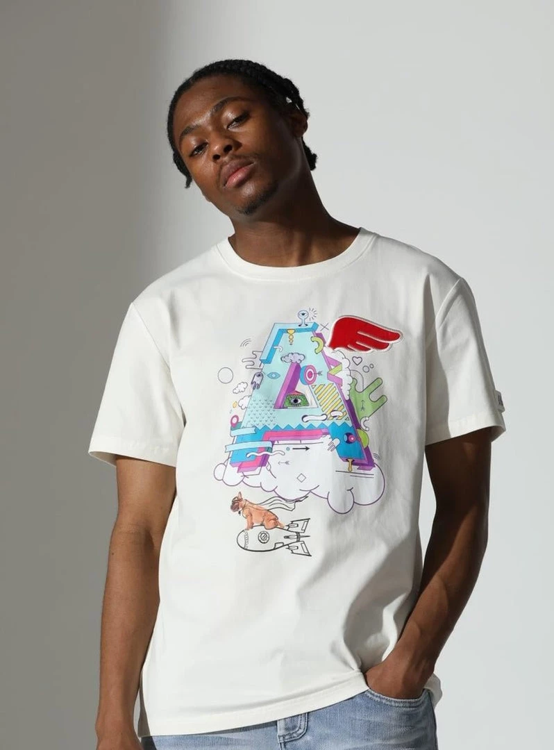 New Arrivals Fifth Loop T-Shirt - Ace - Vanilla - FLT211 1 New Arrivals Fifth Loop T-Shirt - Ace - Vanilla - FLT211