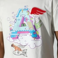 New Arrivals Fifth Loop T-Shirt - Ace - Vanilla - FLT211