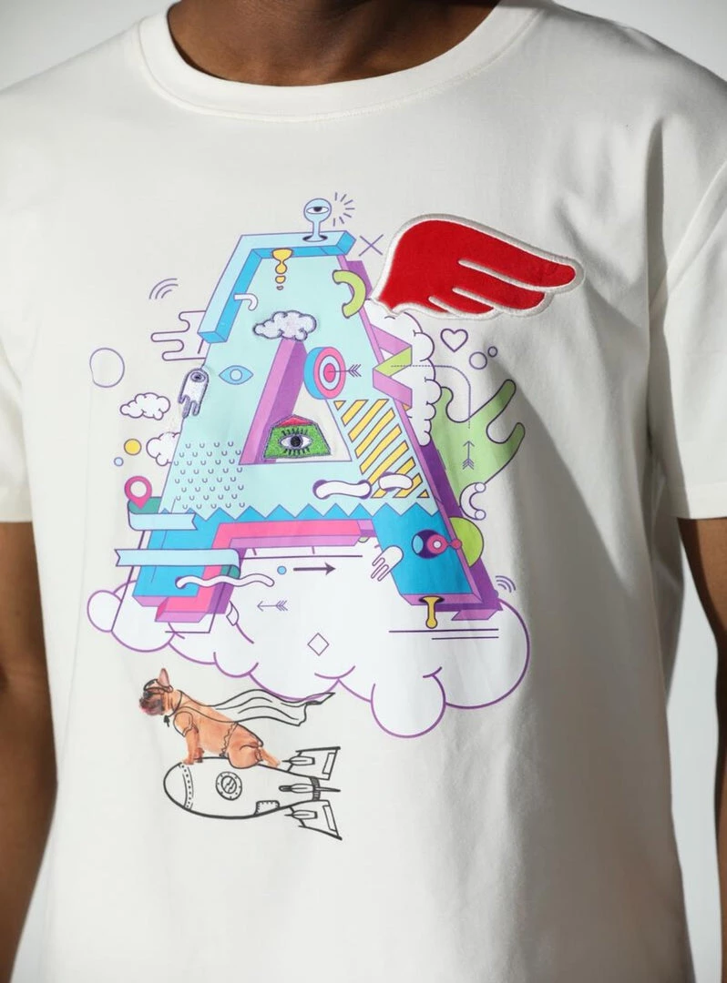 New Arrivals Fifth Loop T-Shirt - Ace - Vanilla - FLT211 2 New Arrivals Fifth Loop T-Shirt - Ace - Vanilla - FLT211