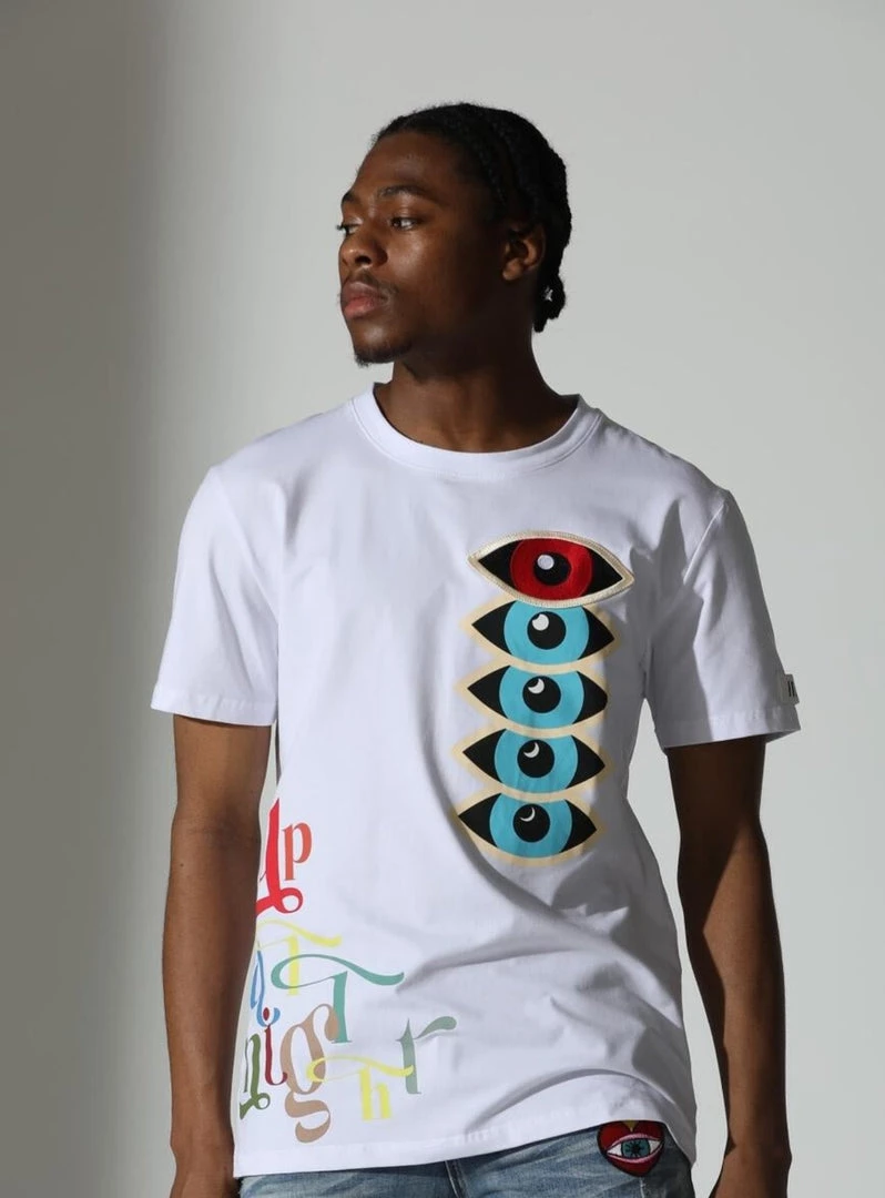 Fifth Loop T-Shirt - Up All Night - White - FLT210 1 Fifth Loop T-Shirt - Up All Night - White - FLT210