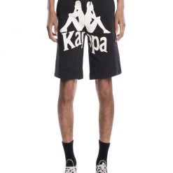 Shop All Kappa Shorts - Authentic Anjuan - Black Smoke - 351B7BW