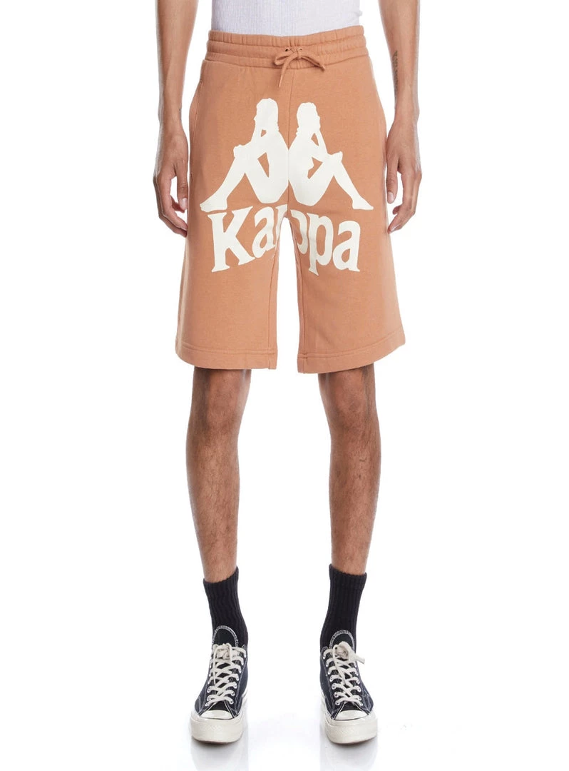 Kappa Shorts - Authentic Anjuan - Brown - 351B7BW Shop All 1 Kappa Shorts - Authentic Anjuan - Brown - 351B7BW Shop All