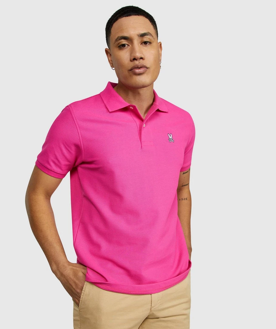 Shop All Psycho Bunny Polo - Classic Polo - Neon Magenta - B6K001N1PC 3 Shop All Psycho Bunny Polo - Classic Polo - Neon Magenta - B6K001N1PC