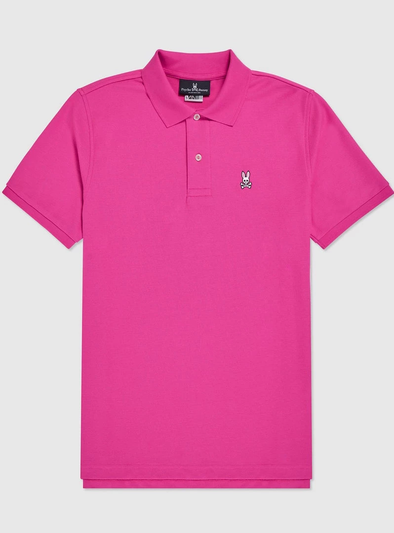 Shop All Psycho Bunny Polo - Classic Polo - Neon Magenta - B6K001N1PC 1 Shop All Psycho Bunny Polo - Classic Polo - Neon Magenta - B6K001N1PC