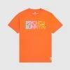 Shop All Psycho Bunny T-Shirt - Sheffield Foil - Shocking Orange - B6U144N1PC