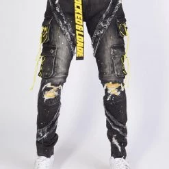 Locked & Loaded LNL Jeans - Cousy - Black Wash - 502 Shop All