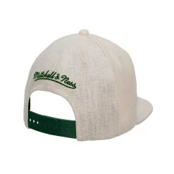 Mitchell & Ness Hat - NBA Cut Away Snapback - Bucks - Off White - SH20118 New Arrivals