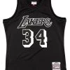 Mitchell & Ness Jersey - Shaquille O'Neal Los Angeles Lakers 1996 - Black - SMJYLF19014 Shop All