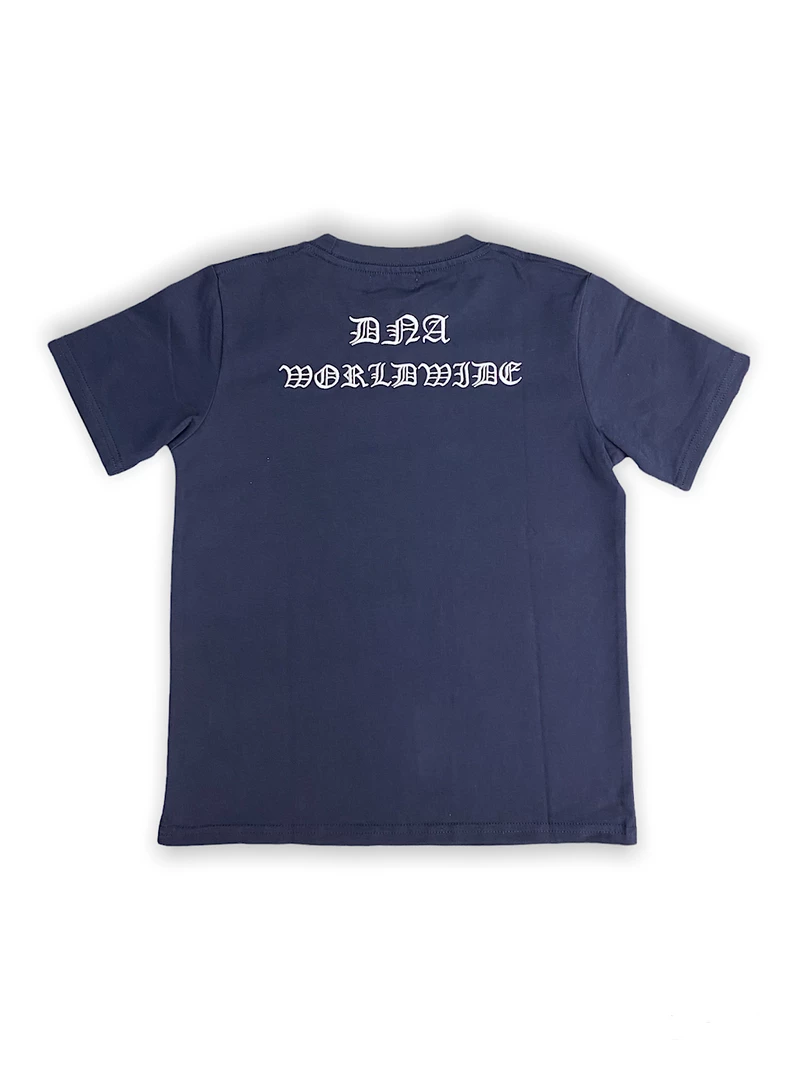 DNA Kids T-Shirt - WorldWide - Navy 2 DNA Kids T-Shirt - WorldWide - Navy
