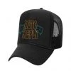 Outrank Hat - Auto Reply - Call You Later Foam Trucker - Black - ARH003 New Arrivals