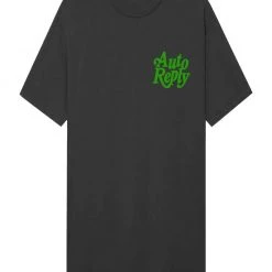 Outrank T-Shirt - Auto Reply - Can't Talk - Black - AR001