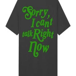 Outrank T-Shirt - Auto Reply - Can't Talk - Black - AR001