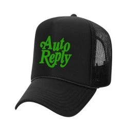 Outrank Hat - Auto Reply - Can't Talk Foam Trucker - Black - ARH001 New Arrivals