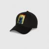 Psycho Bunny Baseball Cap - Chelton - Black - B6A451T1HT