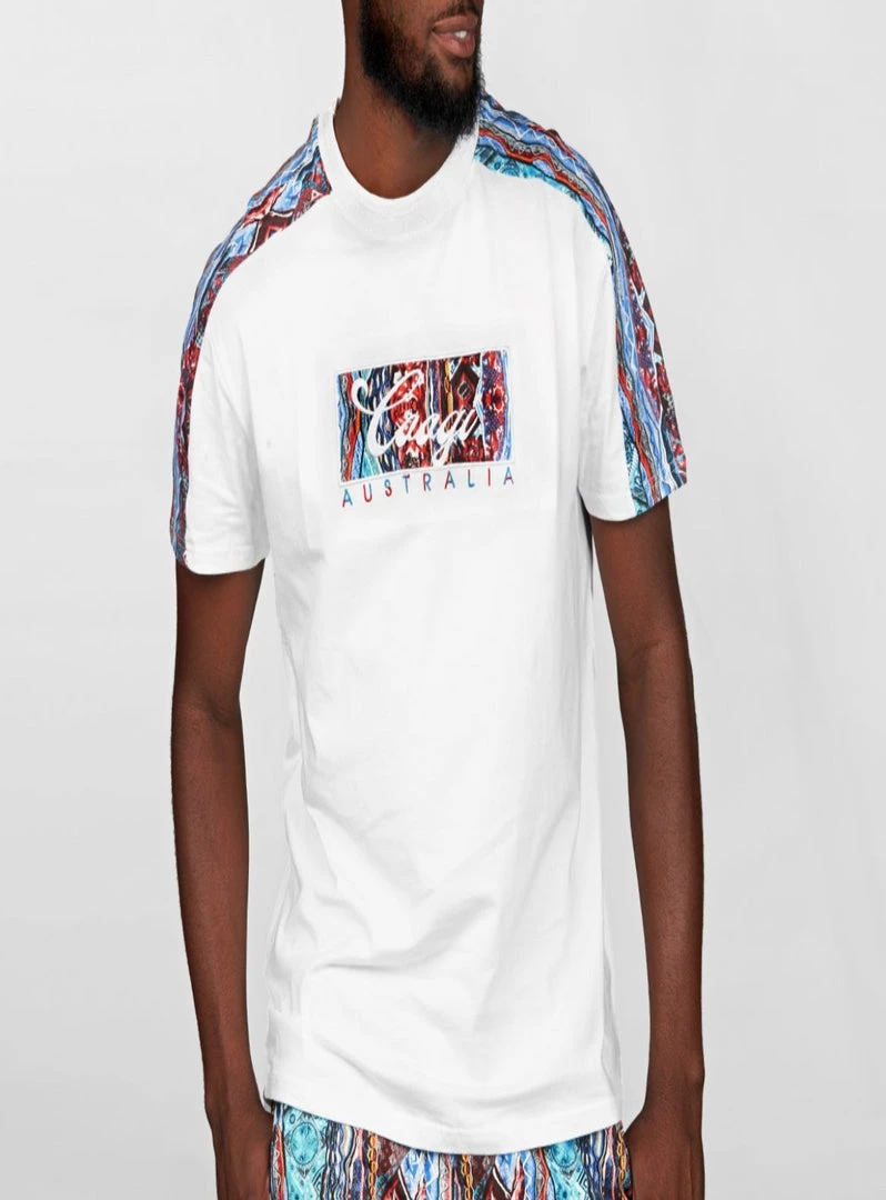 Coogi T-Shirt - Patch - Blue And Red - CG70202 New Arrivals 1 Coogi T-Shirt - Patch - Blue And Red - CG70202 New Arrivals
