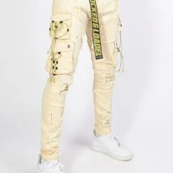 Locked & Loaded LNL Jeans - Cousy - Cream - 505 Shop All