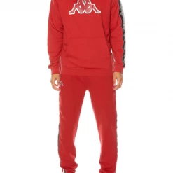 Shop All Kappa Sweatsuit - Logo Tape Dapet - Red - 33194WW