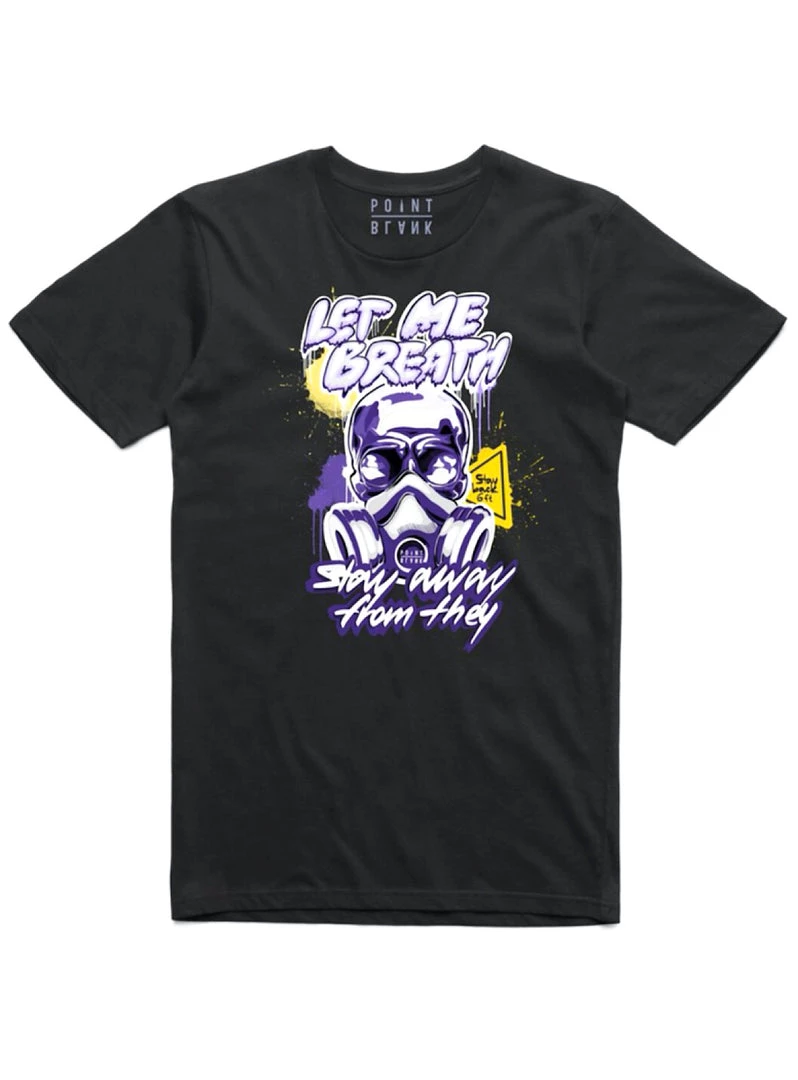 Point Blank T-Shirt - Let Me Breathe - Black Shop All 1 Point Blank T-Shirt - Let Me Breathe - Black Shop All