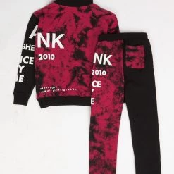 Outrank Sweatsuit - Since Day One - Red And Black