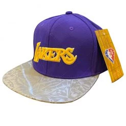 Mitchell & Ness Snapback - Diamond Base HWC Lakers - Purple Shop All