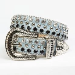 Shop All DNA Kids Belt - Snake Skin - Grey And Black