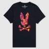 Psycho Bunny T-Shirt - Darwin - Navy - B6U431T1PC