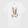 Psycho Bunny T-Shirt - Darwin - White - B6U431T1PC