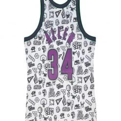 Shop All Mitchell & Ness Jersey - NBA Doodle - Milwaukee Bucks - Allen 34 - TFSM1266