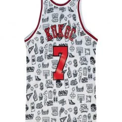Shop All Mitchell & Ness Jersey - NBA Doodle - Chicago Bulls - Kukoc 7 - TFSM1266