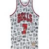Shop All Mitchell & Ness Jersey - NBA Doodle - Chicago Bulls - Kukoc 7 - TFSM1266