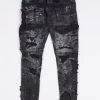 Shop All Jordan Craig Jeans - Patchwork - Vintage Black - JT3495