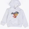 OPS Kids Hoddie - Always Litty - White And Yellow - OPS502HK
