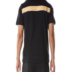 Kappa T-Shirt - Logo Tape Erco - Black Smoke - 371B7VW Shop All