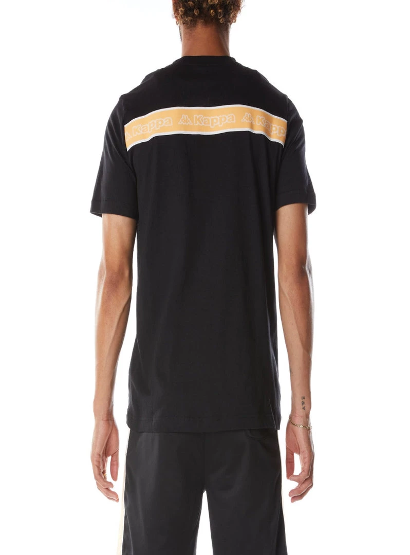 Kappa T-Shirt - Logo Tape Erco - Black Smoke - 371B7VW Shop All 2 Kappa T-Shirt - Logo Tape Erco - Black Smoke - 371B7VW Shop All