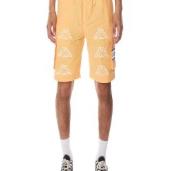 Shop All Kappa Shorts - Logo Tape Esso - Orange - 371F1GW