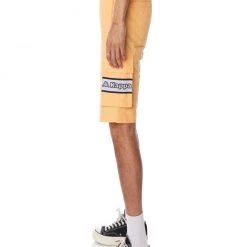 Shop All Kappa Shorts - Logo Tape Esso - Orange - 371F1GW