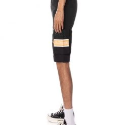 Kappa Shorts - Logo Tape Esso - Black - 371F1GW Shop All