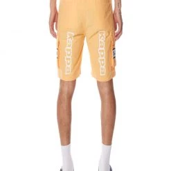 Shop All Kappa Shorts - Logo Tape Esso - Orange - 371F1GW